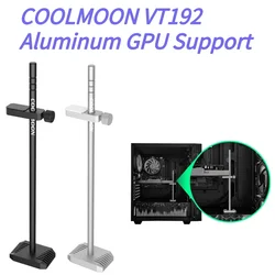 COOLMOON VT192 192mm Aluminum Alloy Graphics Card Support Video Holder Stand Sag Bracket for Desktop PC Computer Case
