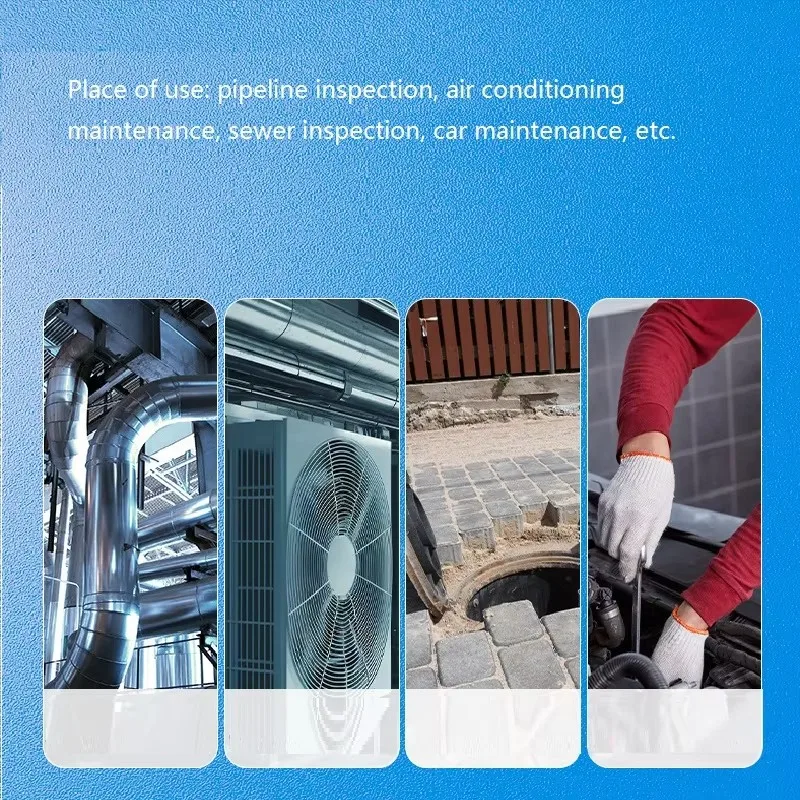 7.0MM Type-C Endoscope Camera IP67 Waterproof with 6 Adjustable LEDs USB Android Flexible Inspection Borescope for Phone PC