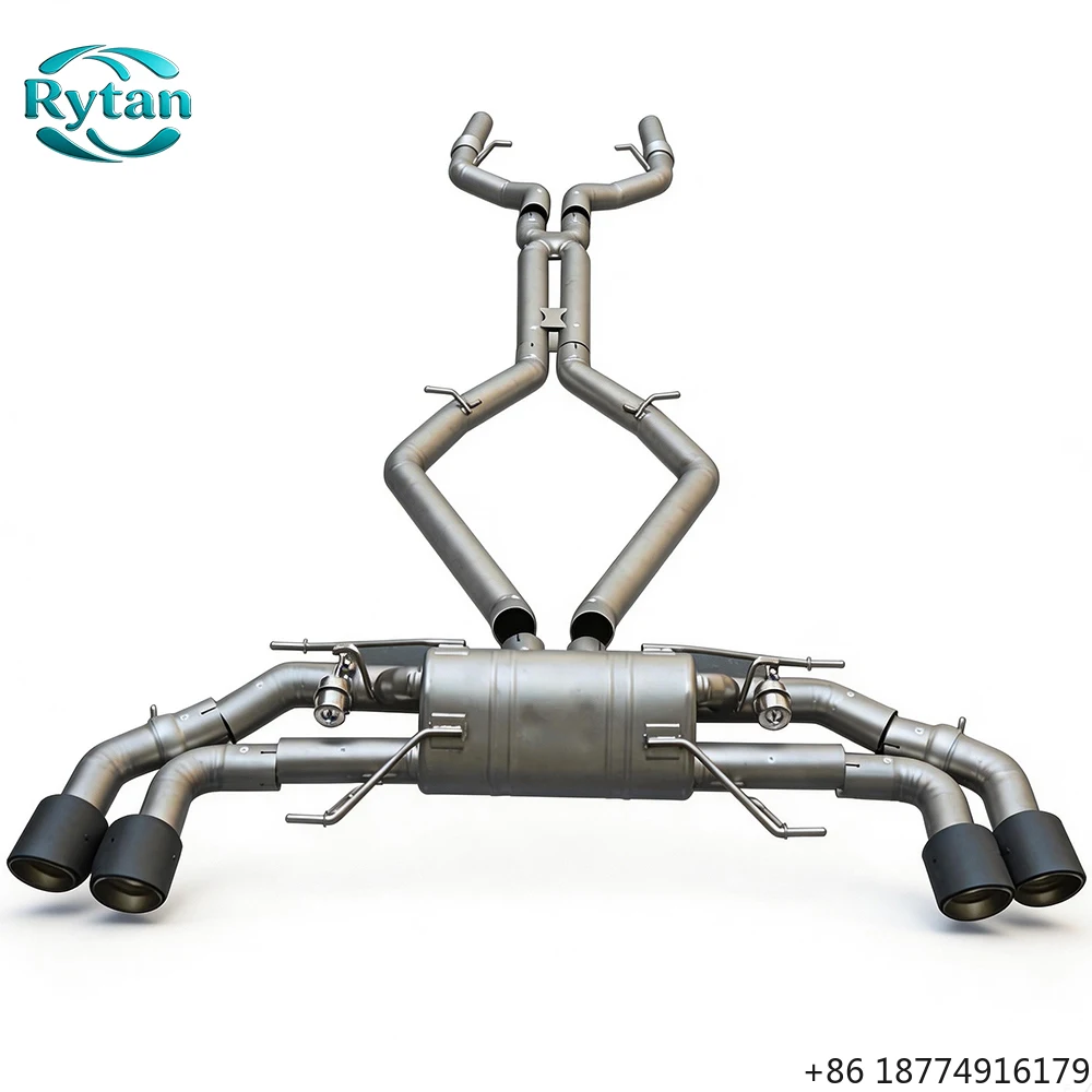 

Valved 304 Stainless Steel Valvetronic Exhaust Pipe System Catback for Quadrifoglio