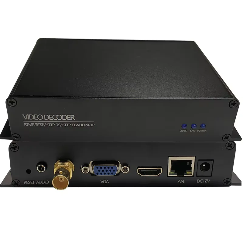 OTV-M40S H.265 H.264 4K Streaming SRT RTMP NDI IP إلى HD SDI Video IPTV فك