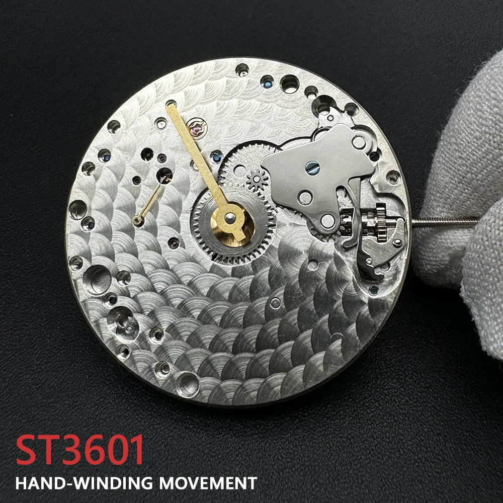 

Новый механический механизм ST3601 с ручным заводом, классический 17 камней, замена 6497, модификация механизма, мужские часы, механизм ST3601