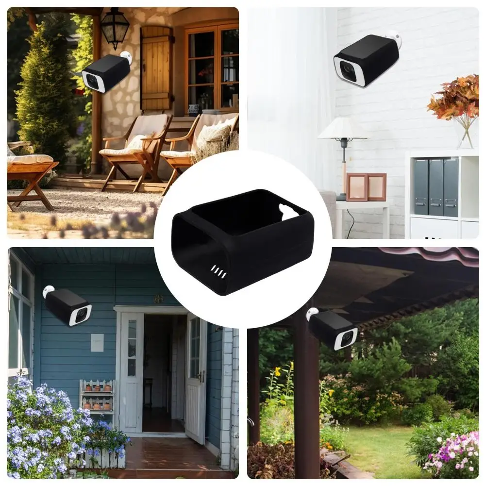 Silicone Protective Case Scratch-Resistant Camera Protective Skin Compatible For Eufy Security S230 SoloCam S40