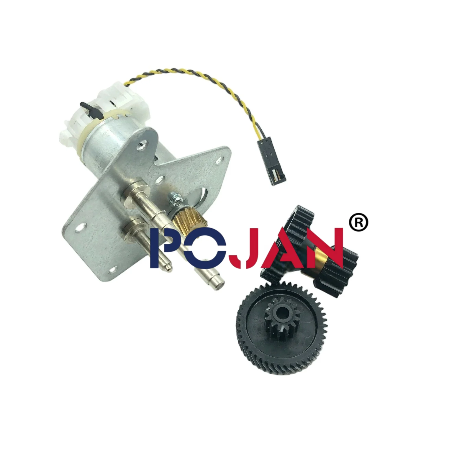 POJAN Motor +Gear for Rewinder Support CR357-67037 CR357-67034 Compatible with DJ T920 T930 T1500 T2500 T3500 T2530 T1600 T2600