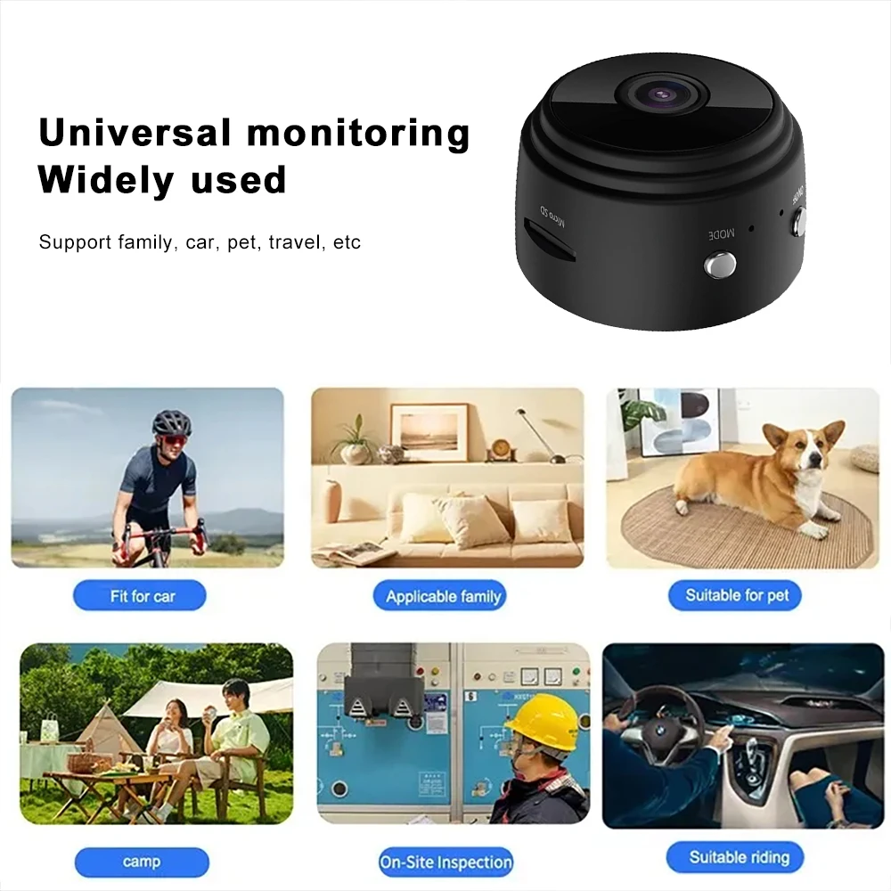 Mini Ip Camera 1080P Hd Draadloze Micro Camcorders Nacht Versie Spraakvideo Bewaking Wifi Camera 'S Smart Home A9