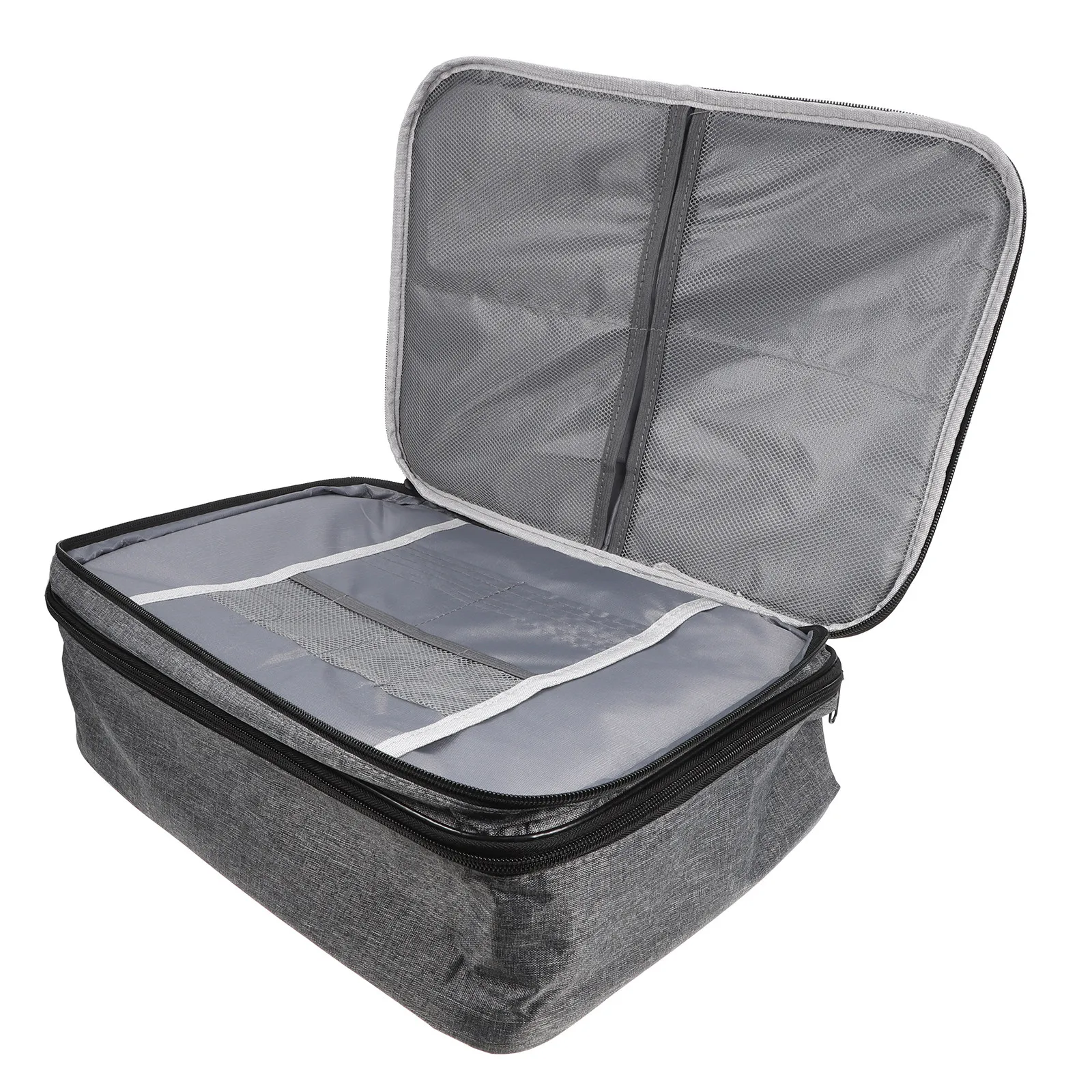 

1 шт. Сумка для хранения карт, вместительный органайзер для документов, многофункциональный чехол для деловых поездок, сумка для документов с замком