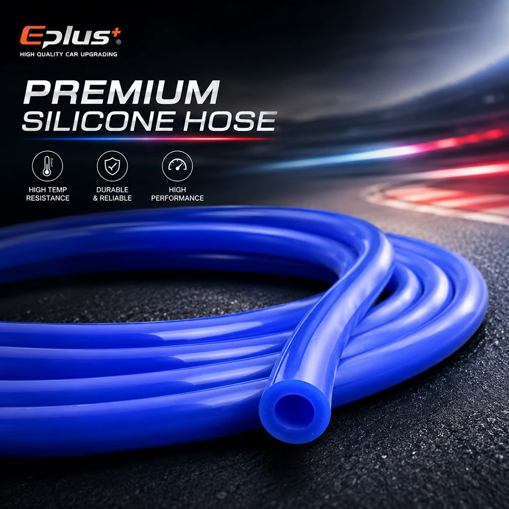Universal Blue Silicone Vacuum Hose ID 3-12mm High Temp Flame Retardant Car Motorcycle Engine Air Tube