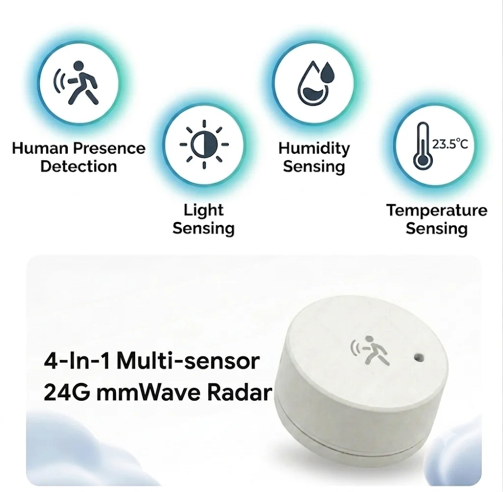 Tuya Zigbee Human Presence Sen - огляд і ціна Home Assistant Tuya