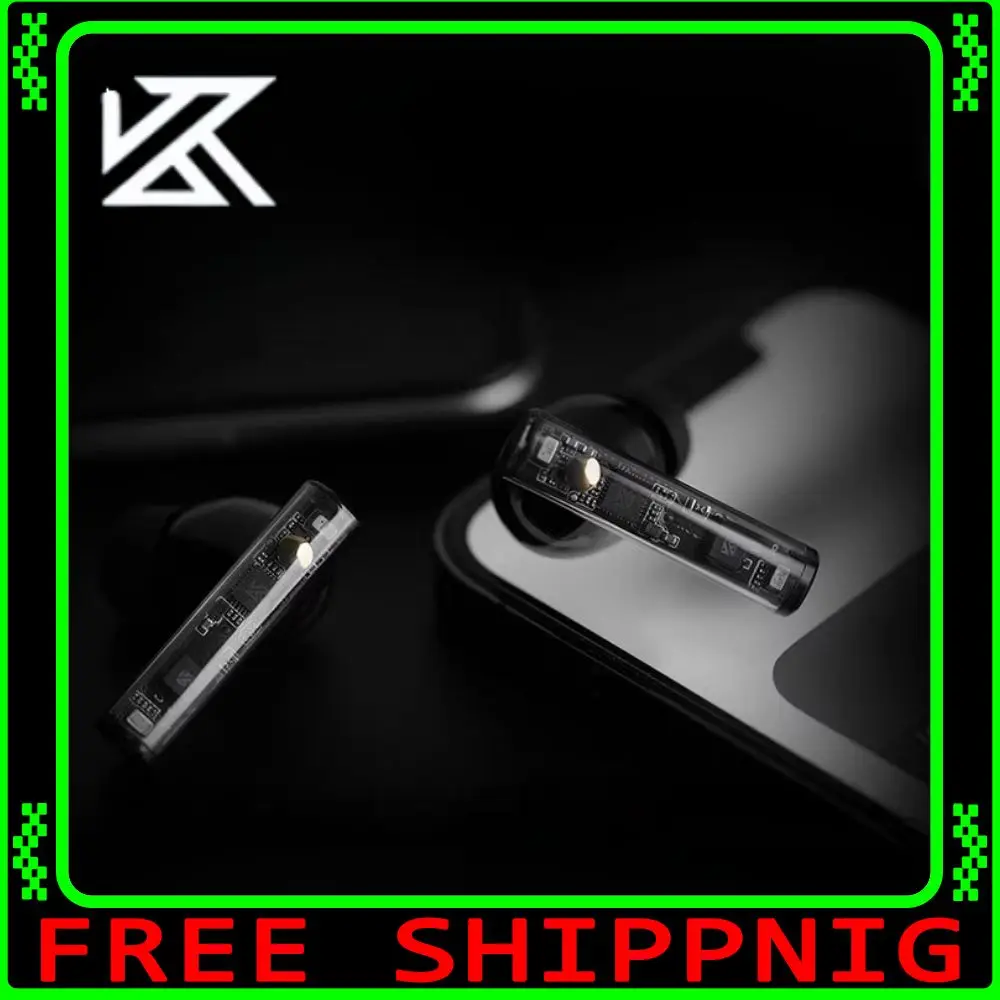 

KZ Carol Carole Гарнитура HIFI ANC Активное шумоподавление Беспроводные Bluetooth 5,3 Наушники Высокое качество звука TWS Спортивные наушники