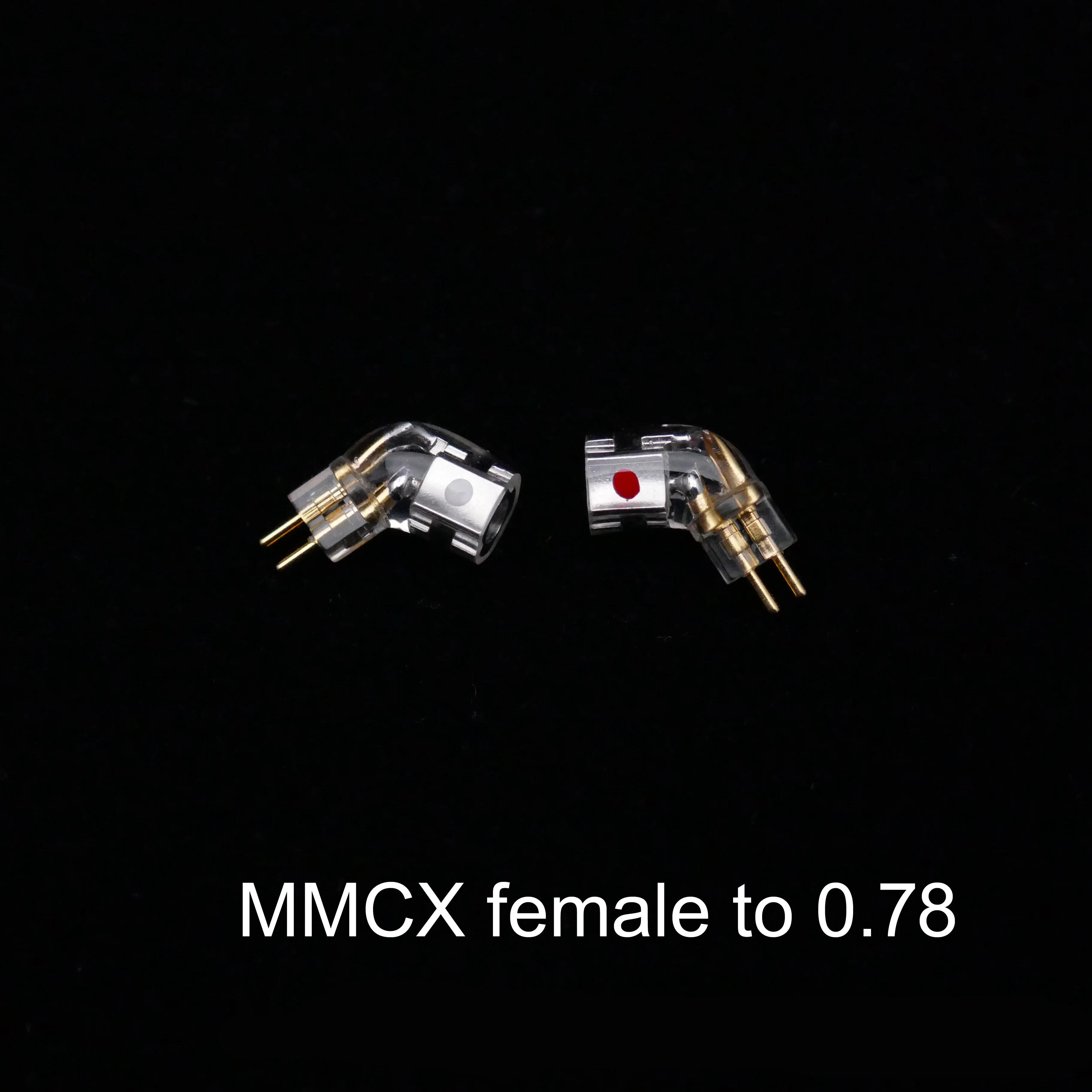 Super Mini Hifi MMCX/0.78MM A2DC QDC Female To 0.78 Male Fitear Etymotic Headphone Conversion Pin Conversion Head Adapte