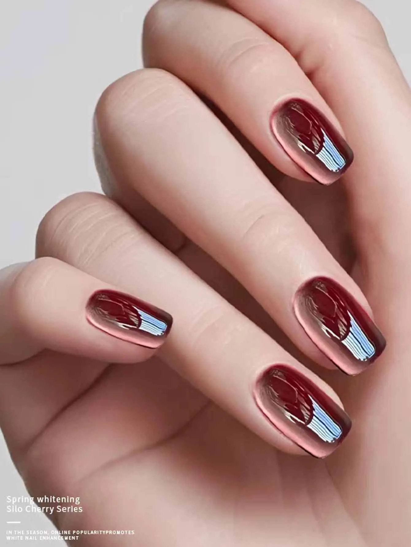 1 unidad de esmalte de uñas en Gel de ojo de gato Tango borracho de 12ML 2025 Otoño e Invierno superventas espejo Borgoña cuentas de vidrio suministros para decoración de uñas