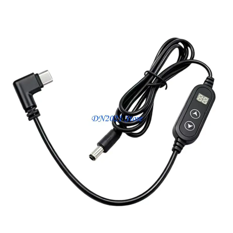 F3KE 100W USB C 100W Powewr Delivery Cord Type C DC5.5 Braided Cable 120cm