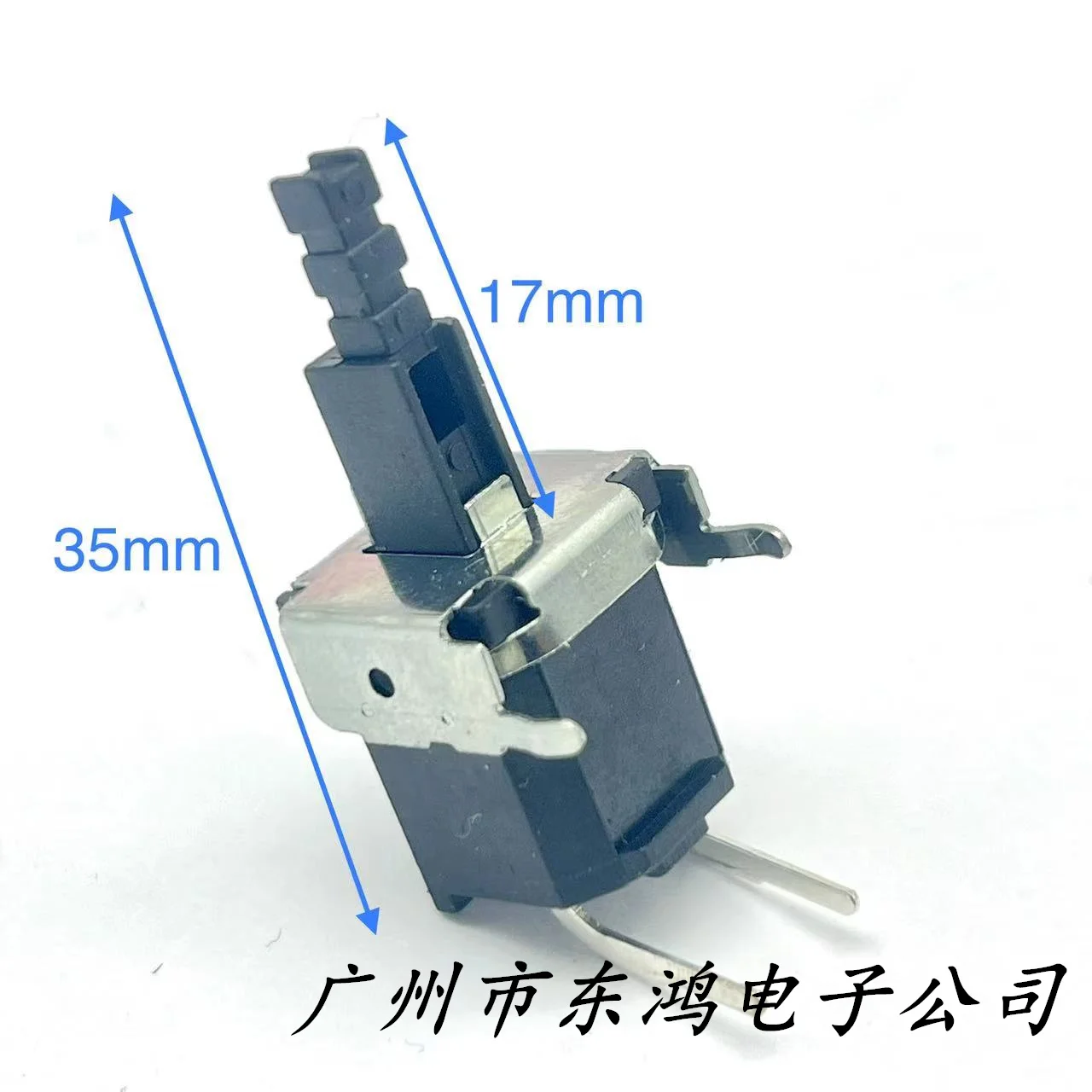 2pcs KDC-A02-F Black Push Button 2 Pin Latching Power Switch Replacement 5A 250V for LG TV