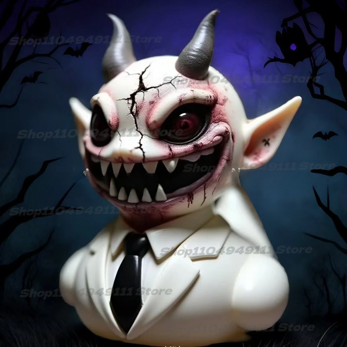 

Halloween Super Fun Gift Horror Movie Duck Creative Home Statue Gift Small Ornament