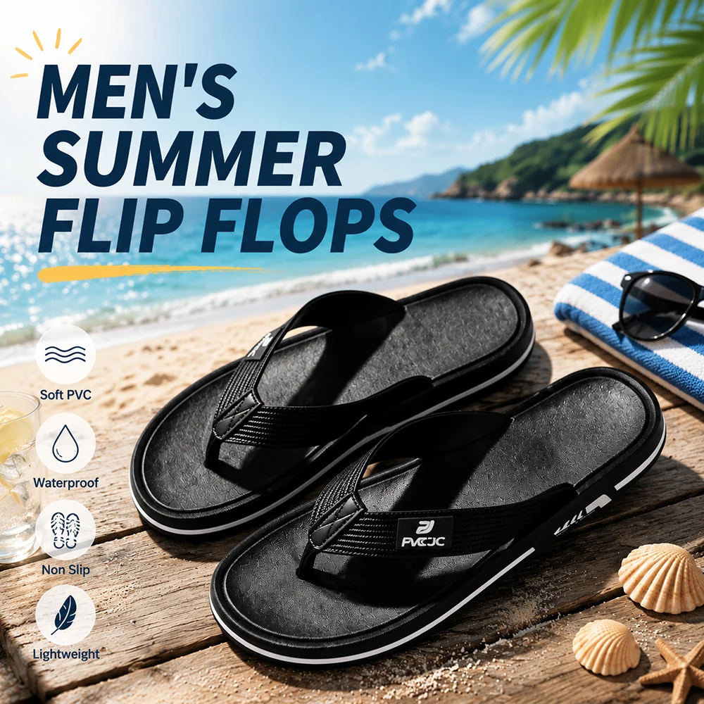 Chanclas de verano para hombre - Flip Flop Beach Men reseña y precio