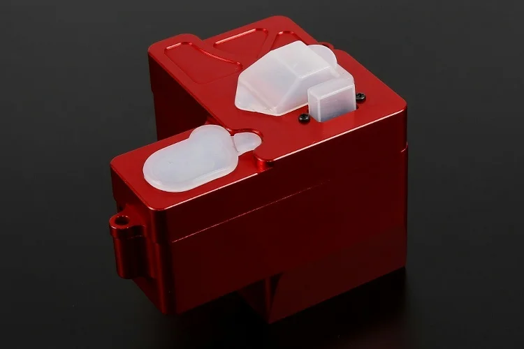 The RUFAN BAHA remote control car symmetrical steering CNC metal equipment box is suitable for the entire BAJA series including