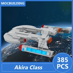Akira Class & Sovereign-class & Steamrunner-class Moc Building Blocks Space Diy Assemble Bricks Model Collection Xmas Toys Gifts