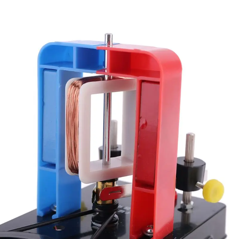 DIY Hand-cranked Electricity Generator Model Labs Demonstration Motor for Physical Science Experiment Education