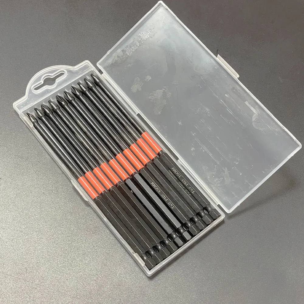 PH2 Magnetic Impact Phillips Screwdriver Bit Set Hex Shank Cross Driver Bit for Power Tools
