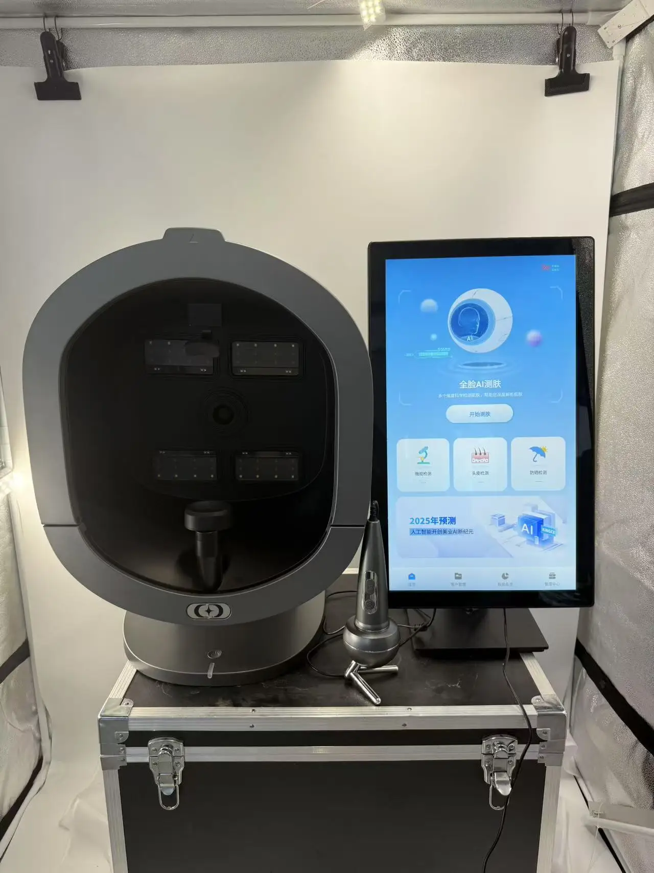 New Professional New Models AI Professional Facial AI 3D Skin Detector Diagnosis Face Scan Analyzer System Device