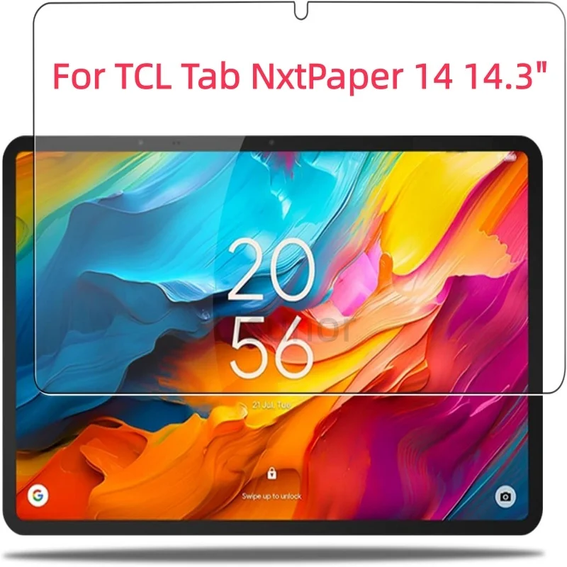 1 PCS Tempered Glass Tablet Screen Protector For TCL Tab NxtPaper 14 14.3 Inch Anti-Fingerprint HD Clear Protective Film