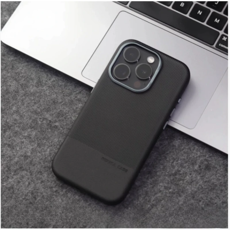 

Suitable for iPhone 16plus Double Tone Color Phone Case 15ProMax Dragon Scale Pattern 14pro Magnetic Suction 13 Protective Cover