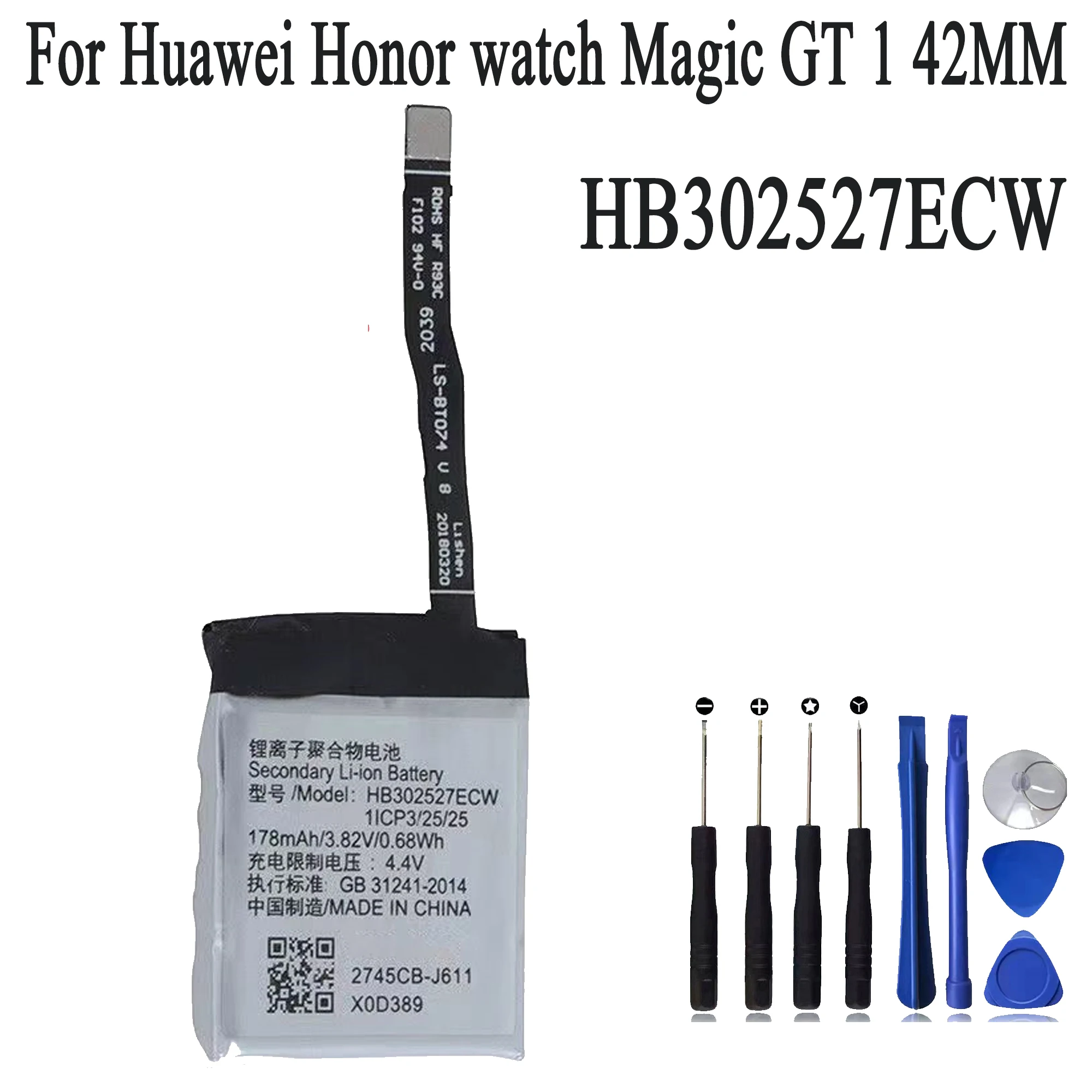 HB532729ECW HB512627ECW HB302527ECW HB472023ECW HB442528ECW Battery For Huawei Watch 1 2 Pro 4G GT GT2 42mm 46mm Original Capaci