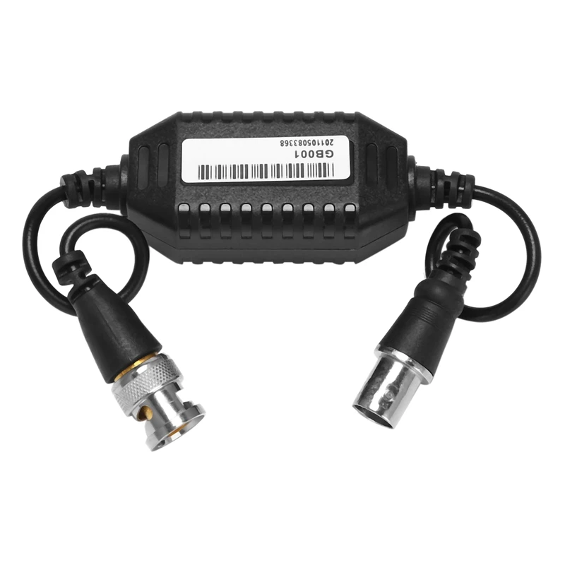 Imagem -02 - Coaxial Vídeo Terra Loop Isolador Balun Bnc Macho para Fêmea para Câmera de Cctv Abgz20x