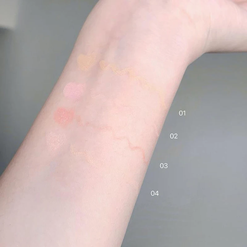 カプビニ ダブルエンド ライイング シルクワーム ペンシル ハイライター メイクアップペン 目元を大きく見せる アイハイライター メイクアップスティック スリム ソフトチップ