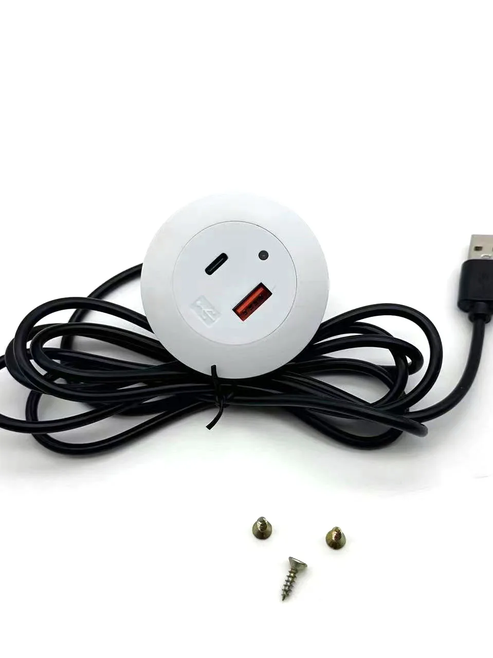 Embedded USB2.0 TYPE-C charger furniture sofa socket multifunctional hidden fast charging cable connector cable length 165CM