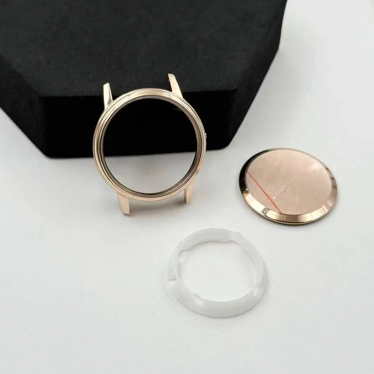 

Assemble MOD 8215 Movement Watch Case Sapphire crystal Gold Sliver Rose FIt MIYOTA 8215 Automatic Movement watch accessories