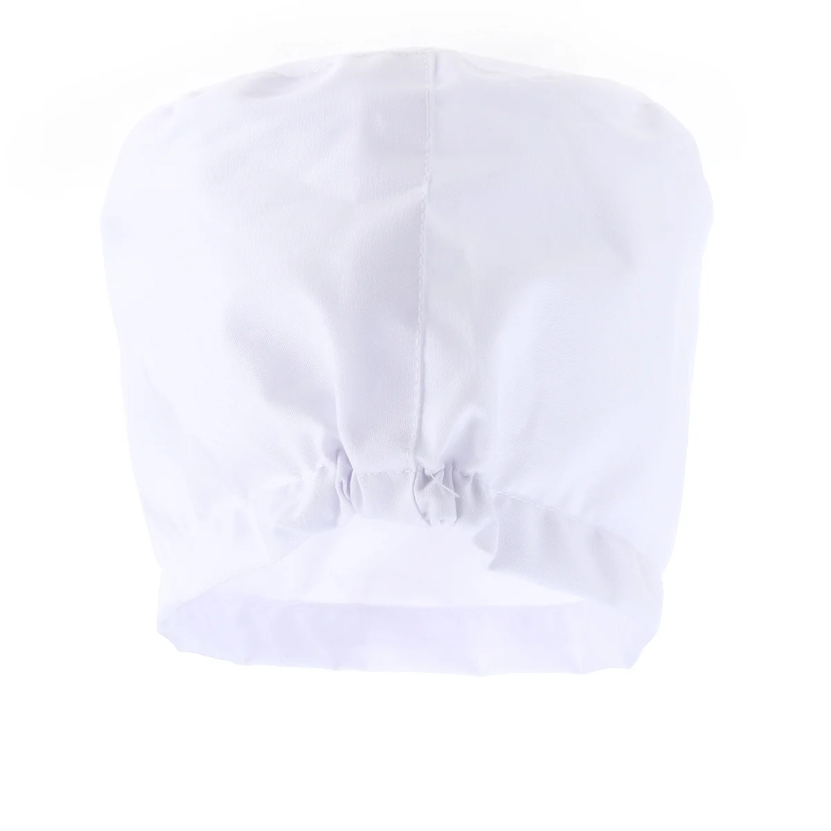 

Unisex Scrub Round Cotton Hat White Breathable Sweat-Absorbent Durable Washable Perfect Fit Men Women Short Long Hair