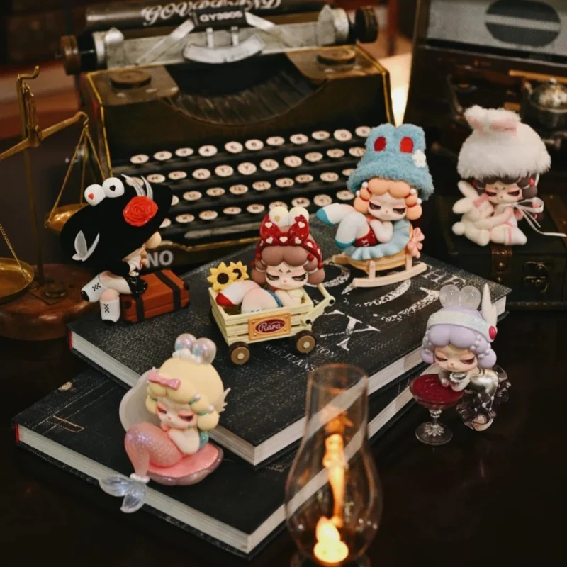 حقيقية دودو رارا الحياة بطل الرواية سلسلة يتدفقون صندوق أعمى عطلة رومانية لطيف دمية أرقام لعبة الحلي فتاة مفاجأة الهدايا