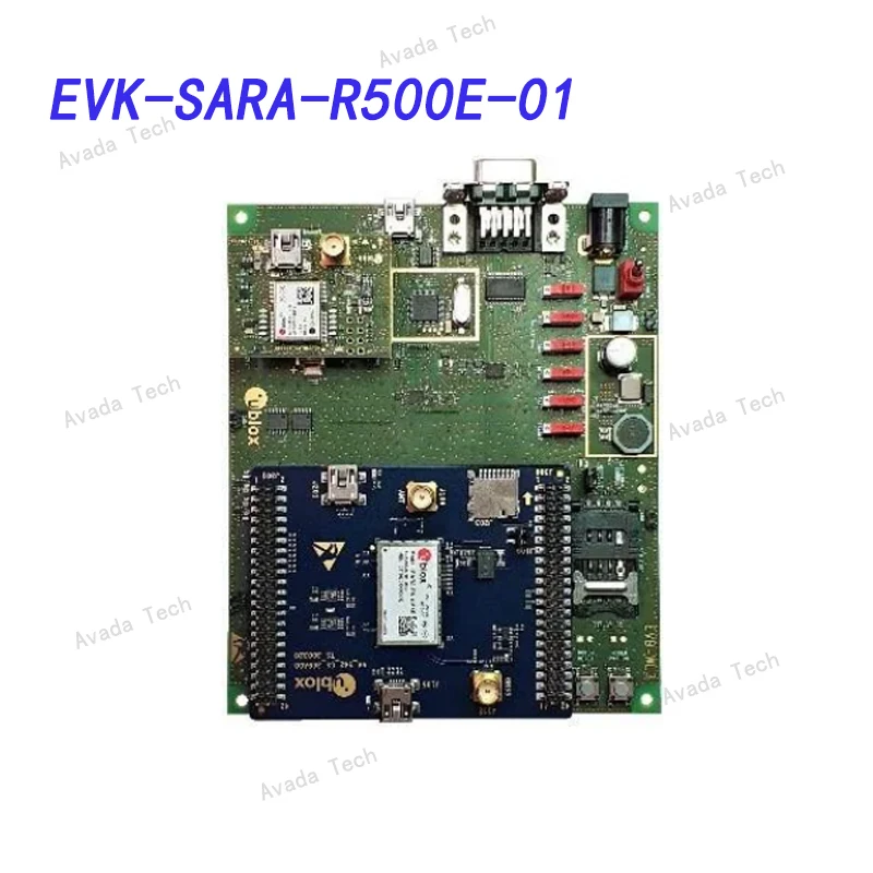 

Avada Tech EVK-SARA-R500E-01 Eval Kit for SARA-R500E, LTE-M / NB-IoT with connectivity for North America