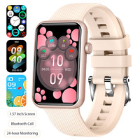 Women Smart Watch Smart Bracelet Exercise Girl Blood Pressure Heart Rate IP67 Waterproof Ladies Female Smartwatch for Smartphone