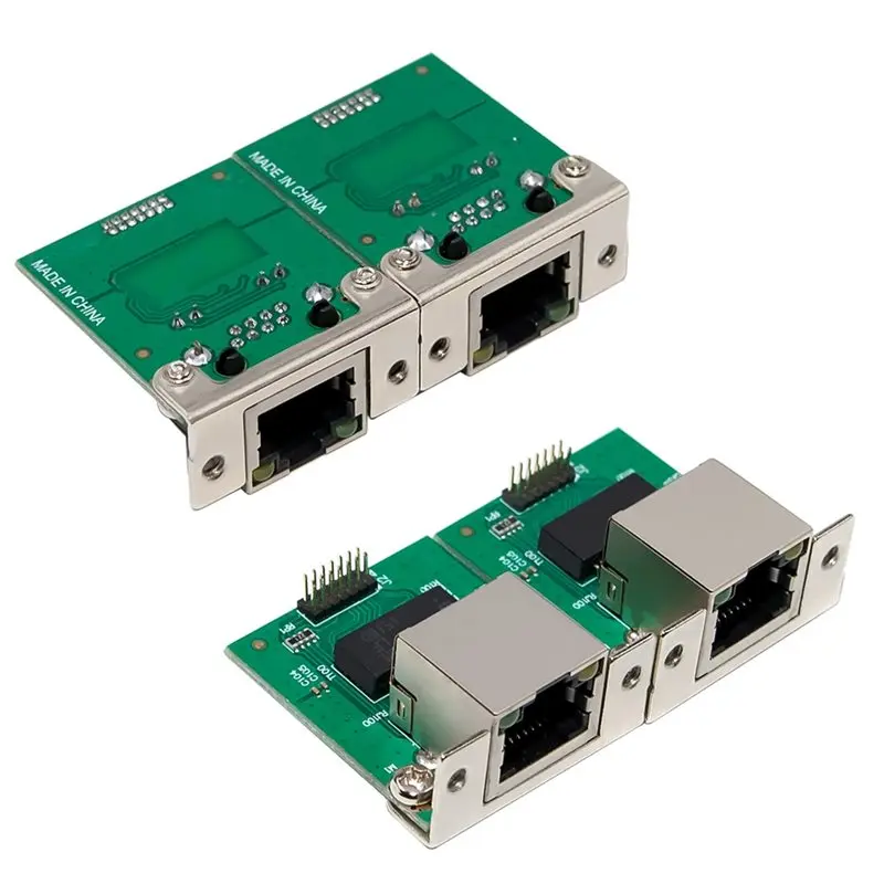 LXYB18B Pcie 1G 2XRJ45 Port M. 2 B+ M Key Network Card I350T2 Vision Acquisition RS232 Serial Port For Desktop For Server