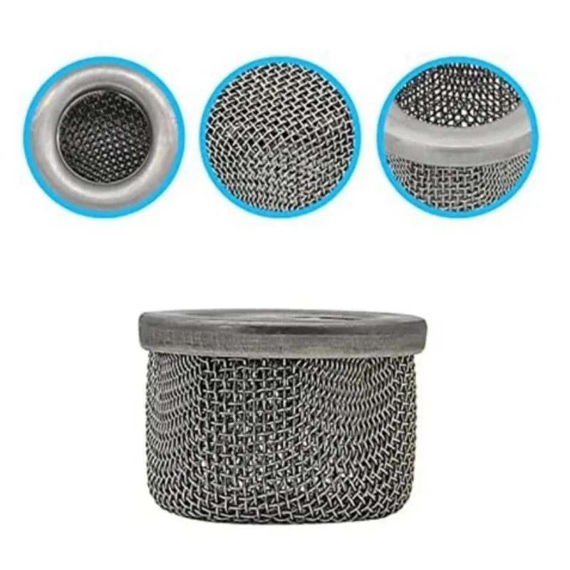 Suntool Inlet Strainer Screen Filter 181072 With 1.2In NPT Thread For 795 1095 7900 Airless Paint Sprayer Suction Hose 181-072