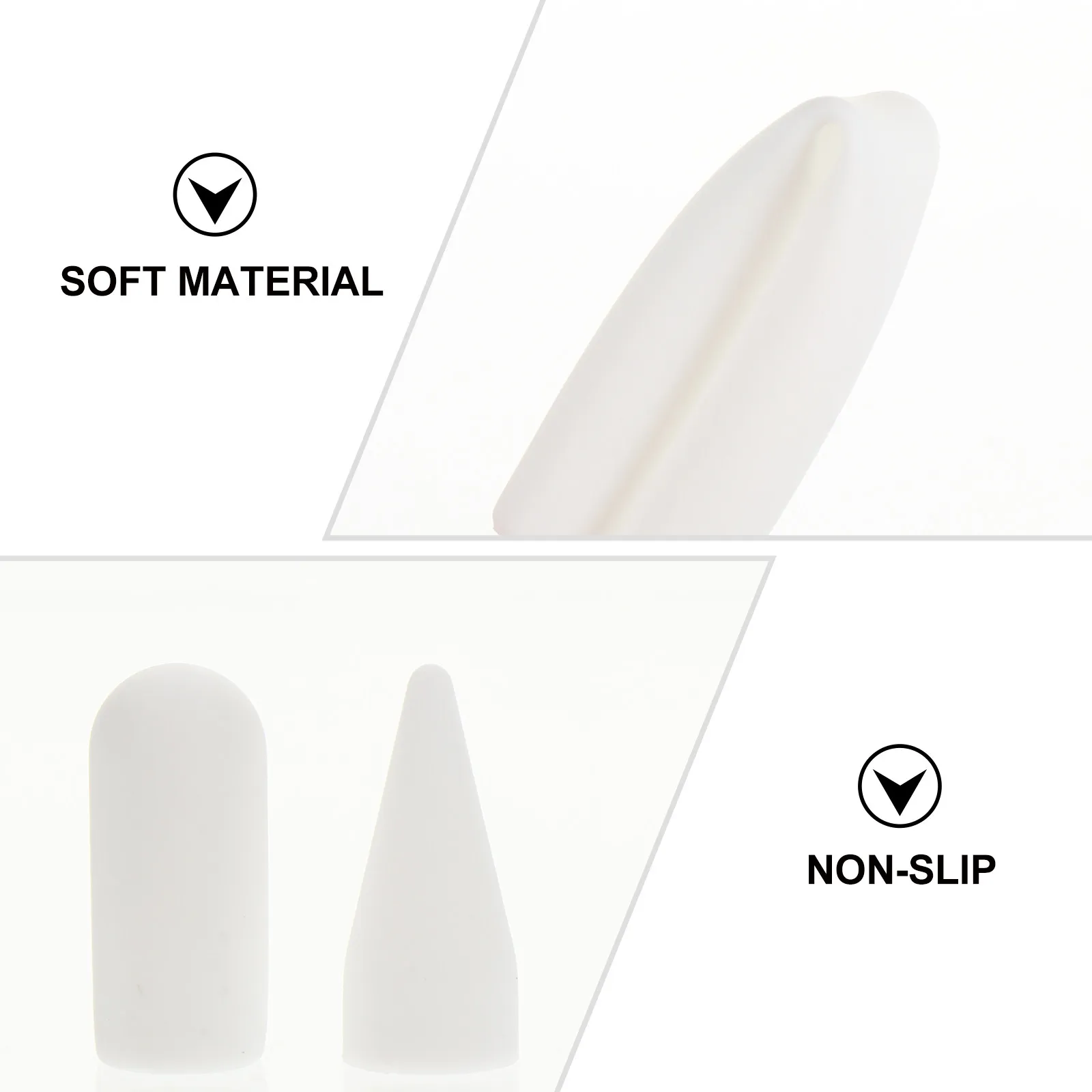 

Набор силиконовых защитных чехлов для карандашей Premium Pencil 1-го поколения, нескользящий чехол, защищающий стилус от грязи и царапин.