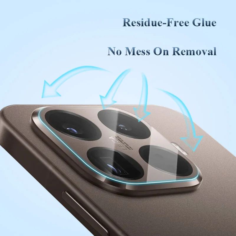 

LeReach TF Air Glass для Xiaomi 15T Pro/15T, 2 шт., пленка из закаленного стекла, маслостойкая крышка экрана камеры, защита объектива