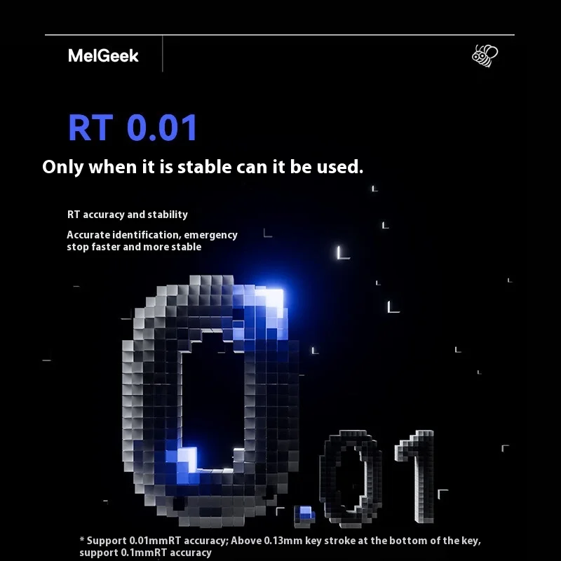 MelGeek Real67 HE Gaming Keyboard Hall Effect 0.01mm Rapid Trigger Support 8000Hz Polling Rate DKS SOCD MT TGL Hot Swappable