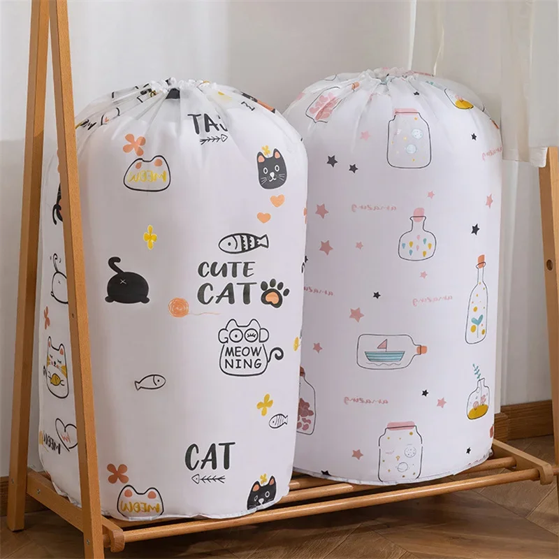 

Storage Box Oversized StorageBag Quilt Storage Bag Moving Packaging Bag Box Cotton And Linen