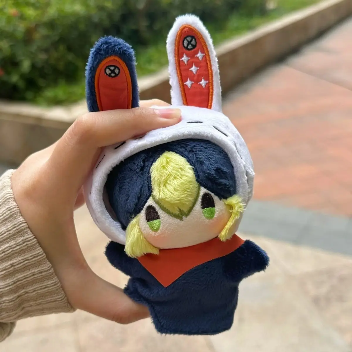 Zenless Zone Zero Bangboo Cosplay 10cm Afdrukken Katoen Cartoon Hanger tas Accessoires Sleutelhanger Kerstmis Halloween Cadeau