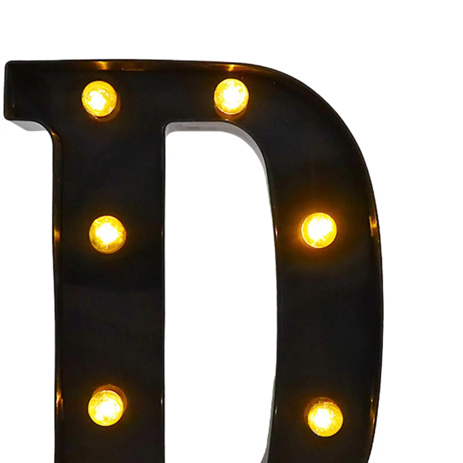 LED Marquee Letter up Alphabet Sign Marquee Letter Lamp para parede do quarto