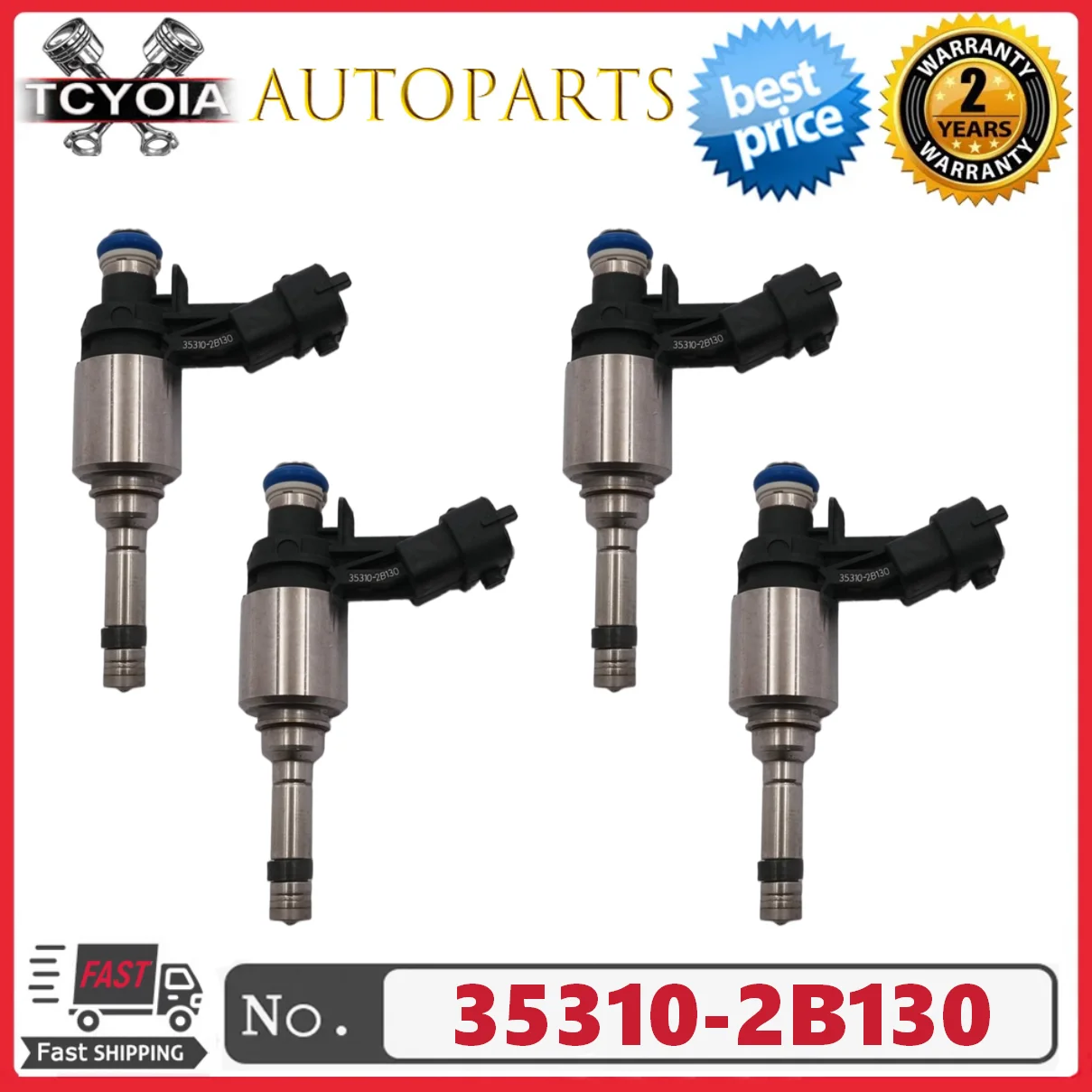 4Pcs/Lot Fuel Injec… - image