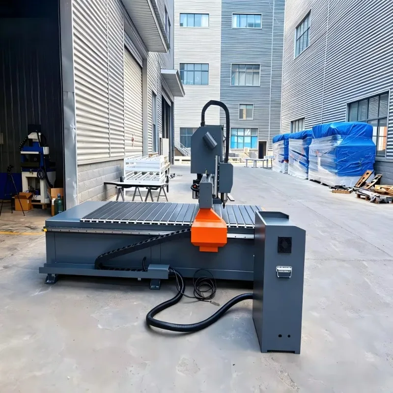 High Accuracy Full Sheet Guitar and Instrument Making Spring Loaded Clamp Woodworking CNC Wood Router Machine 4x8