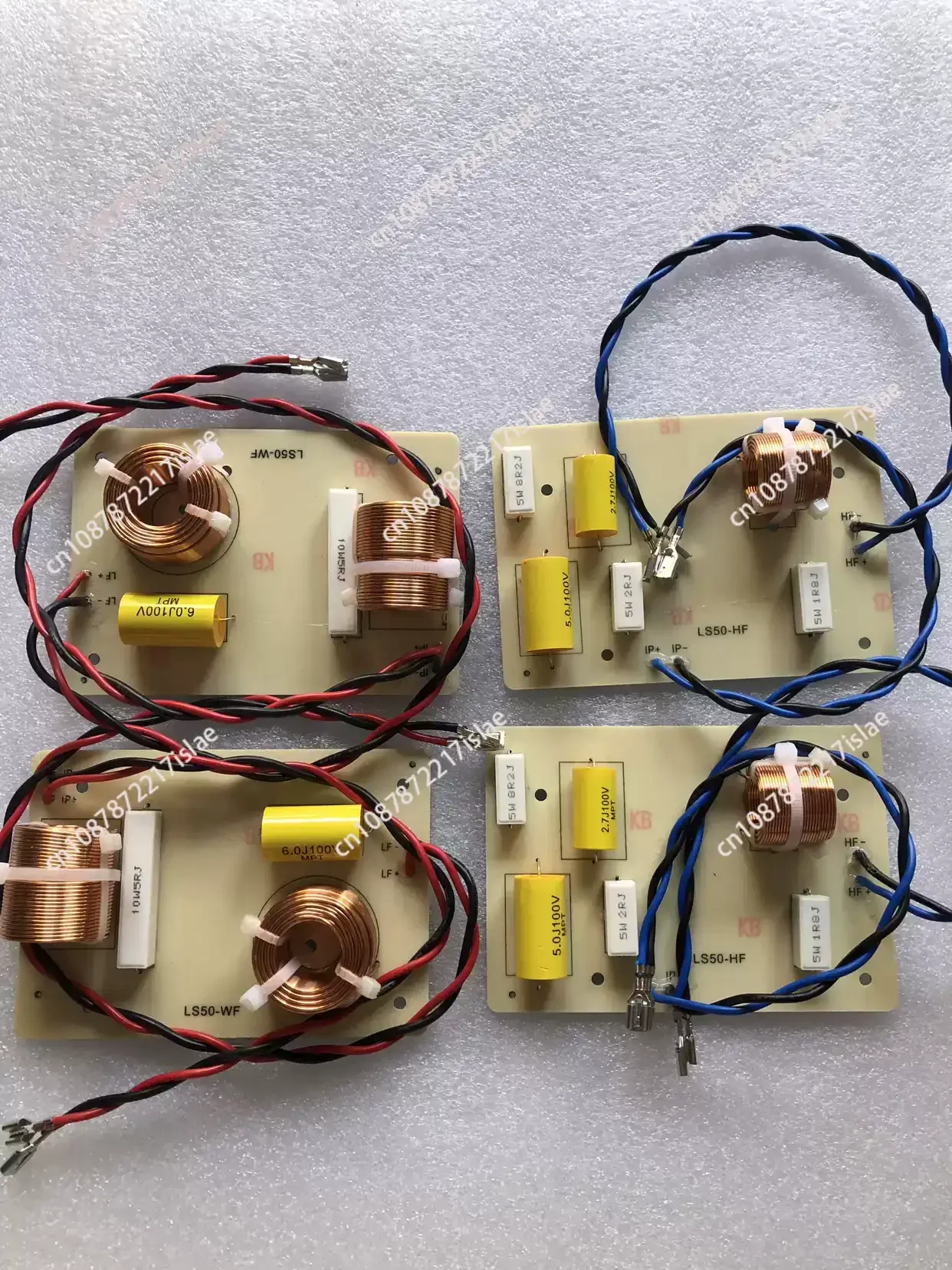 

2 Pairs LS50 crossover, One high And One low Frequency