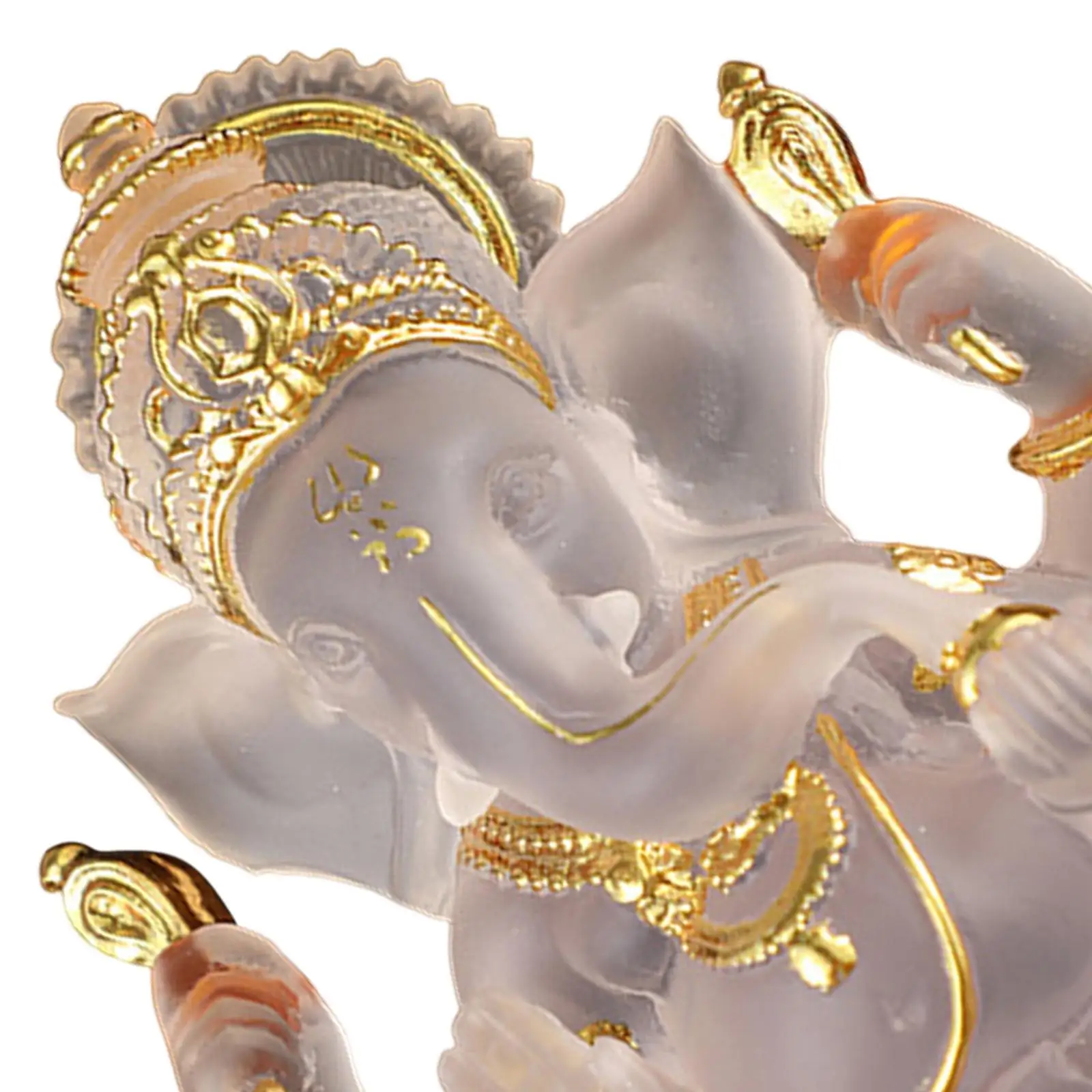 Round Edge Elephant Figurines Smooth And Safe For Kids Buddha Statues Decoration Ganesha Home