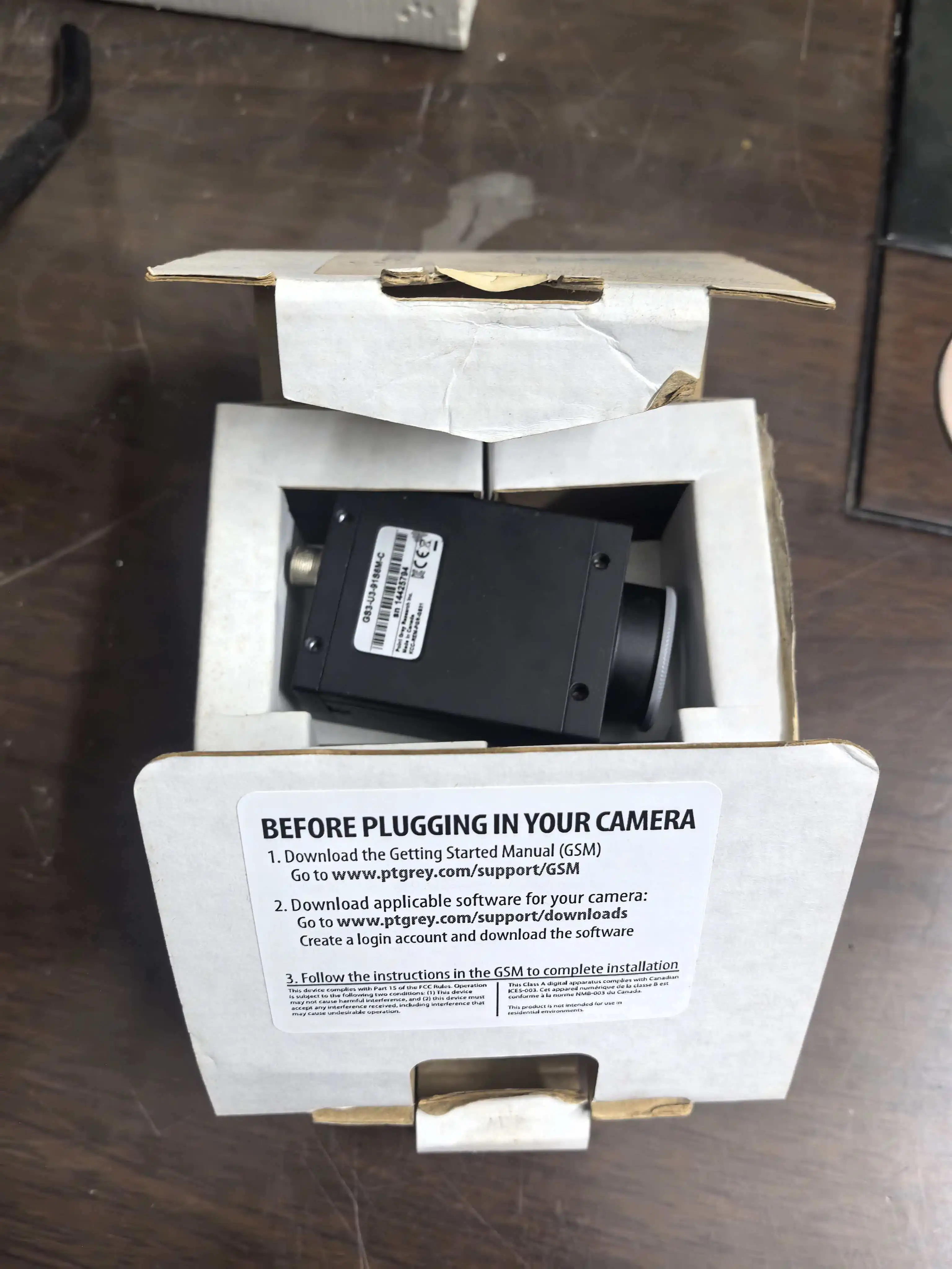 كاميرا Point Gray/FLIR GS3-U3-91S6M-C مقاس 1 بوصة FLIR Grasshopper3 USB 3.0 أحادية اللون #3