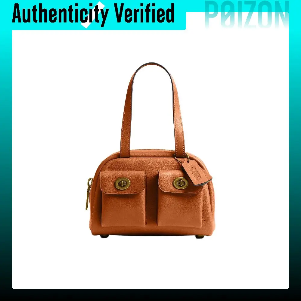 COACH Originals Cow Leather Shoulder Bags Small Women's Toffee CCC55-1ZTOF