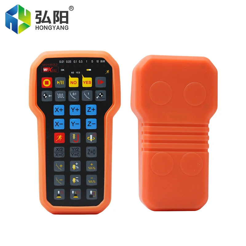 CNC 3 Axis Nc Studio Controller USB Wireless DSP XHC WHB02 Wei Hong Remote MPG Handwheel Router Engraving Machine Control Device