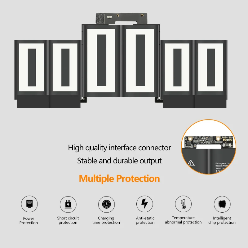 A1964 Laptop-Akku für Apple MacBook Pro a1989 13 "(2018/2019) a2251 (02497) emc3214 emc3358 020-12. 5 mr9q2ll/a 58wh